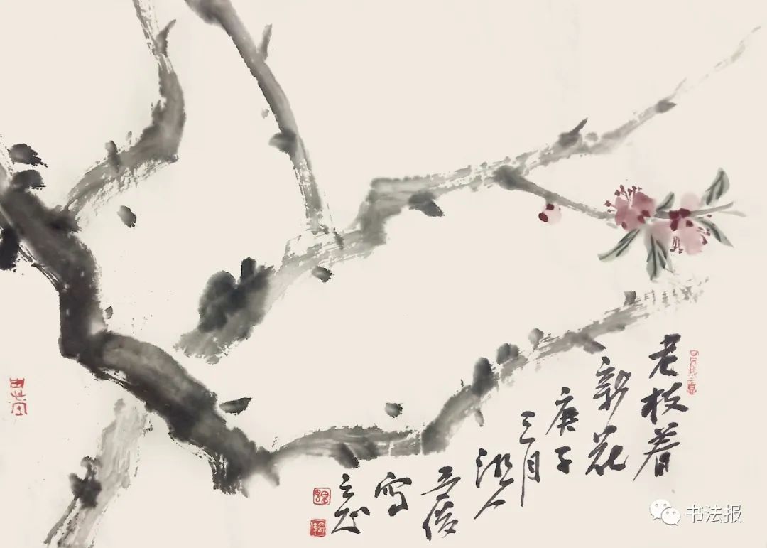 笔墨迎春花，57位画者为桃花“造像”