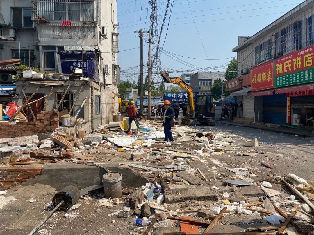 无锡中桥疏导点拆除！存在了30多年