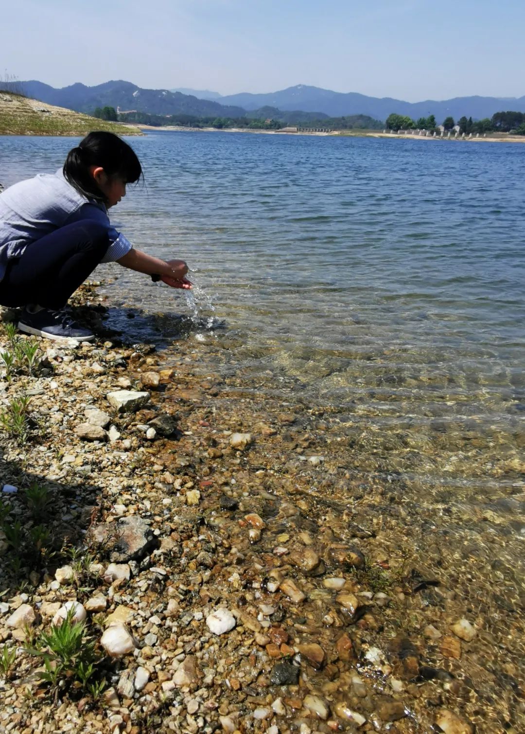 武汉开车1.5小时|通透如琉璃的“蓝丝绸”湖，有人在湖畔造了500亩撒欢营地「432集」
