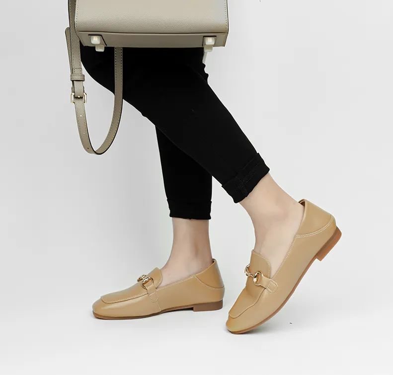 尖头乐福鞋秋冬款,适合脚宽的乐福鞋秋冬款