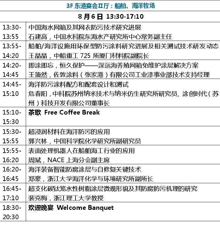 耐候钢、仿生防污、自修复涂层、碳钛笼水性树脂......学术大咖报告一览