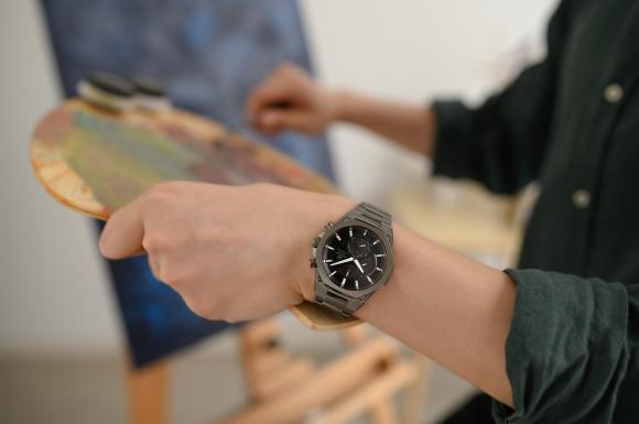 卡西欧edifice超薄黑武士赛车表,卡西欧efs-s570ydc评测