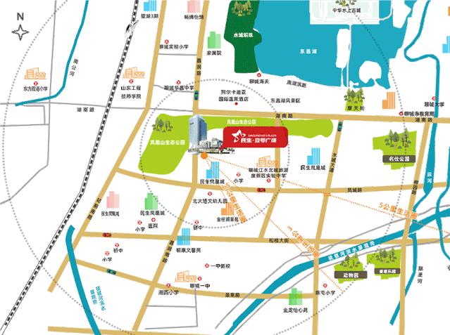 凤凰城商业综合体,民生凤凰城商业