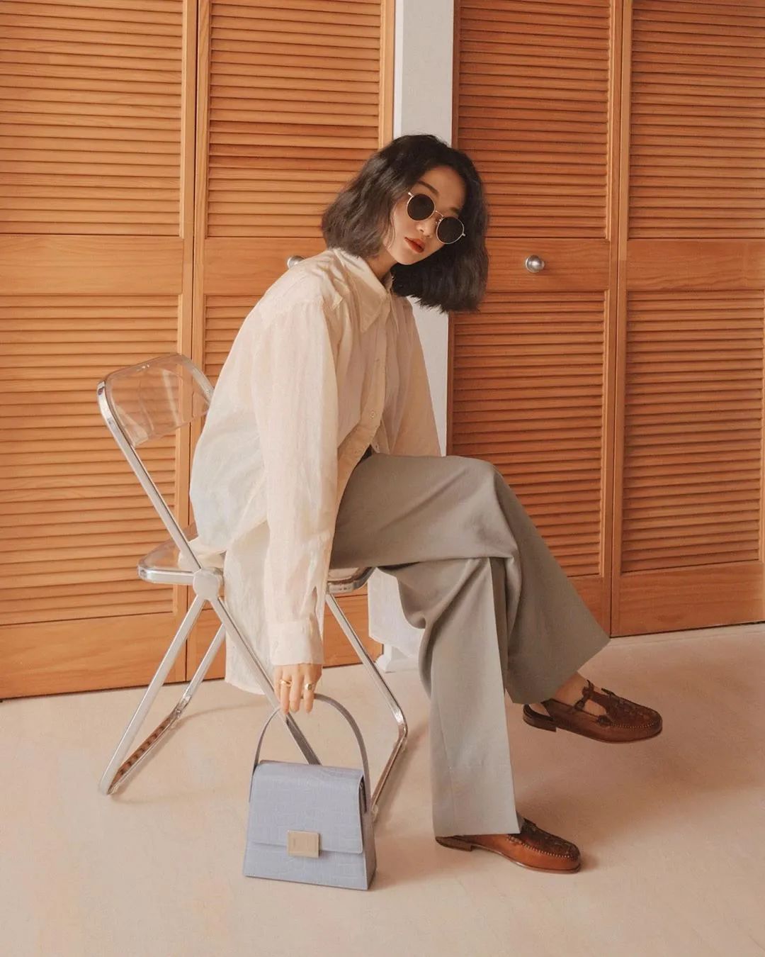 梨形身材亚裔穿搭,身材娇小怎样穿出高端大气上档次