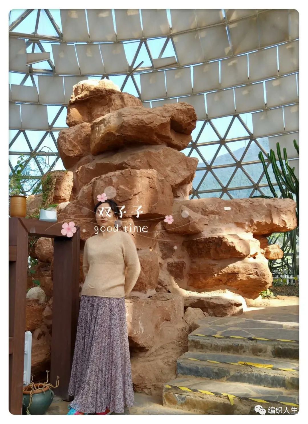 套头衫女秋款棒针编织,韩版落肩袖宽松毛衣编织教程