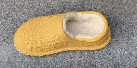 穿着舒服加绒防雨鞋,冬季慵懒风鞋防水