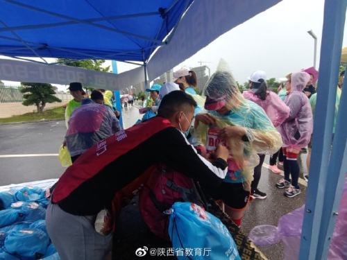 看！宝鸡这两场赛事中，志愿者身影“靓”了