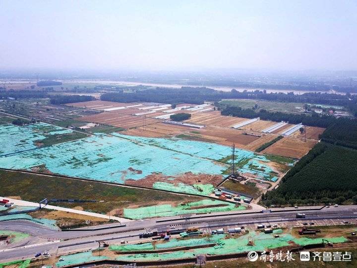 解析济南黄河体育中心,济南起步区规划图黄河体育中心