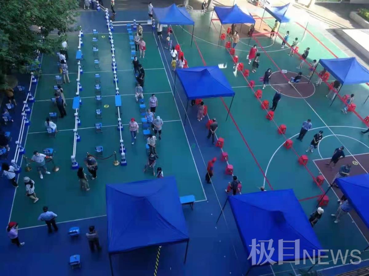 社区核酸检测,核酸检测一线工作视频