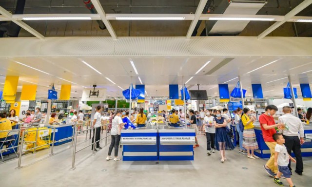 开市客超市开业第一天,开市客进展