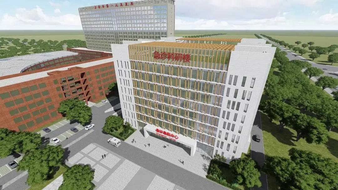 市人民医院门急诊楼扩建,医院急诊大楼投入使用