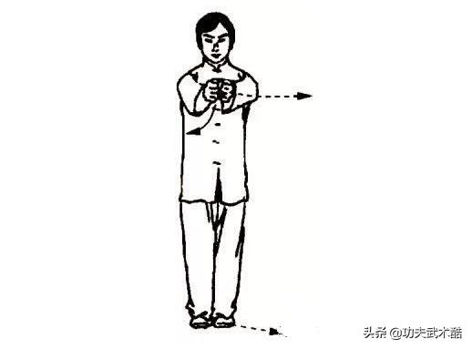 八极拳八头棍教学,八极拳肘法慢动作