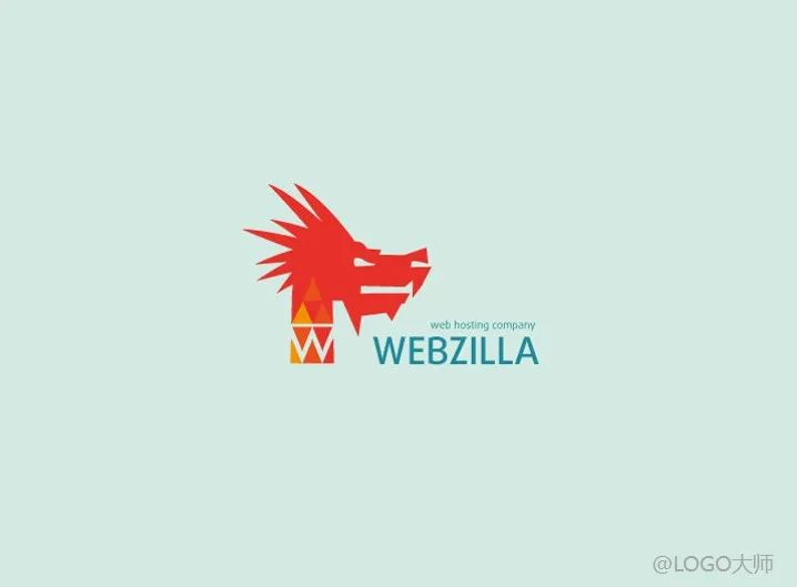 龙主题创意logo设计欣赏,龙logo设计中国风