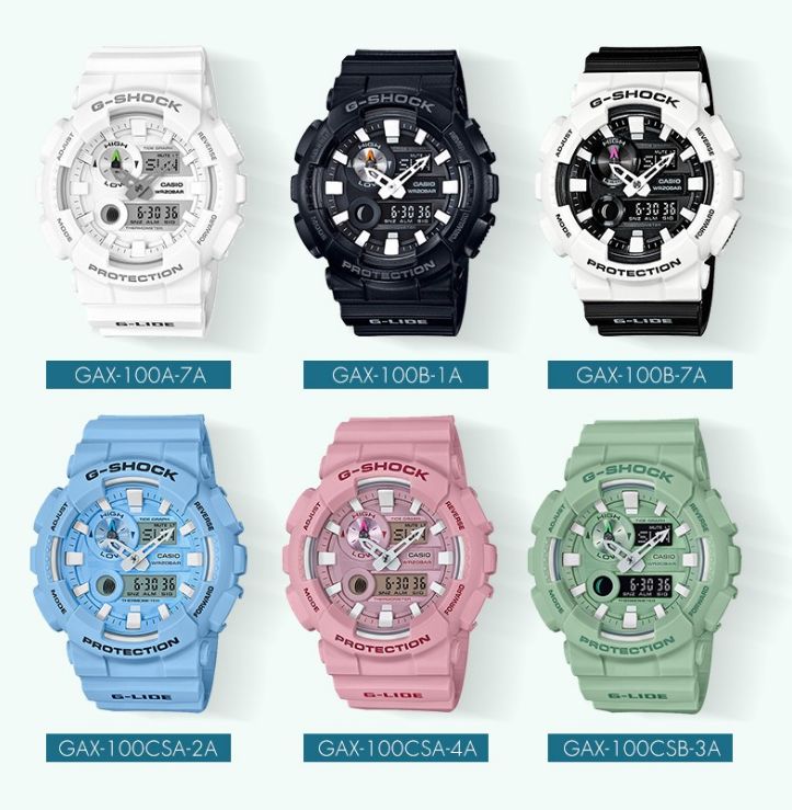 卡西欧G-SHOCK手表，手段上的潮流精灵