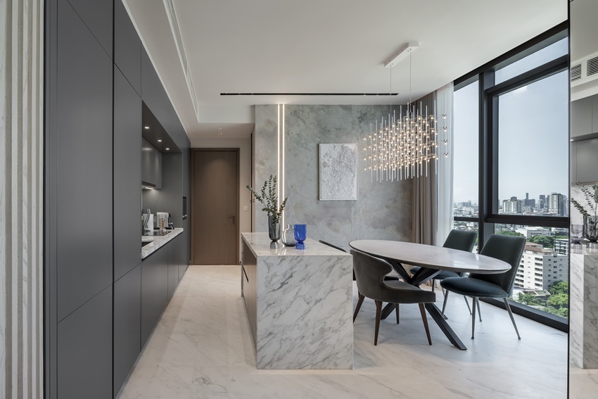 让人羡慕的全景落地窗,自然采光落地窗效果图