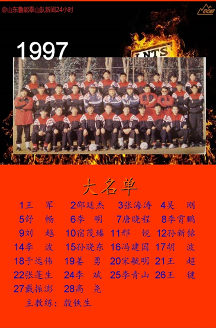 鲁能泰山全家福2014,山东鲁能2018全家福