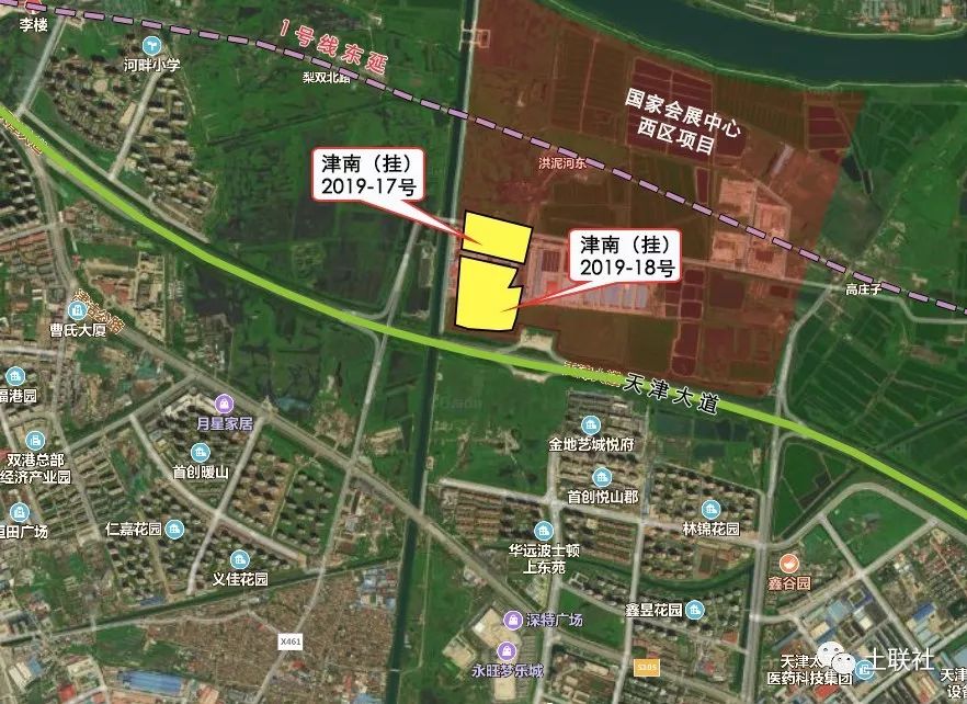 天津津南白塘口地块出让,天津海教园4宗宅地超19亿成交
