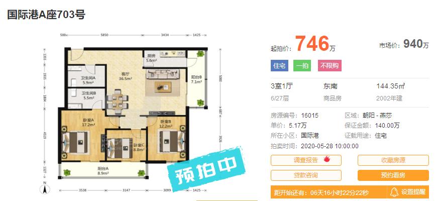 三环边现房精装小户型,100平三环以下小户型