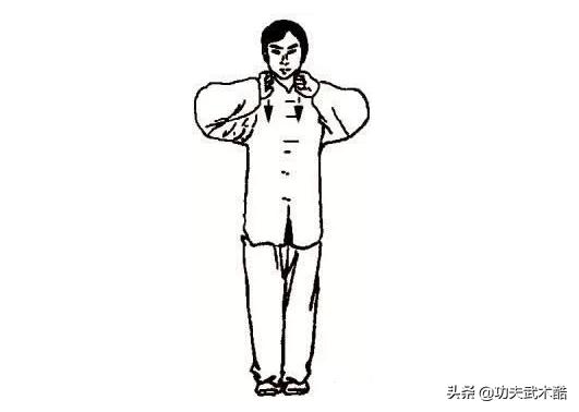八极拳八头棍教学,八极拳肘法慢动作