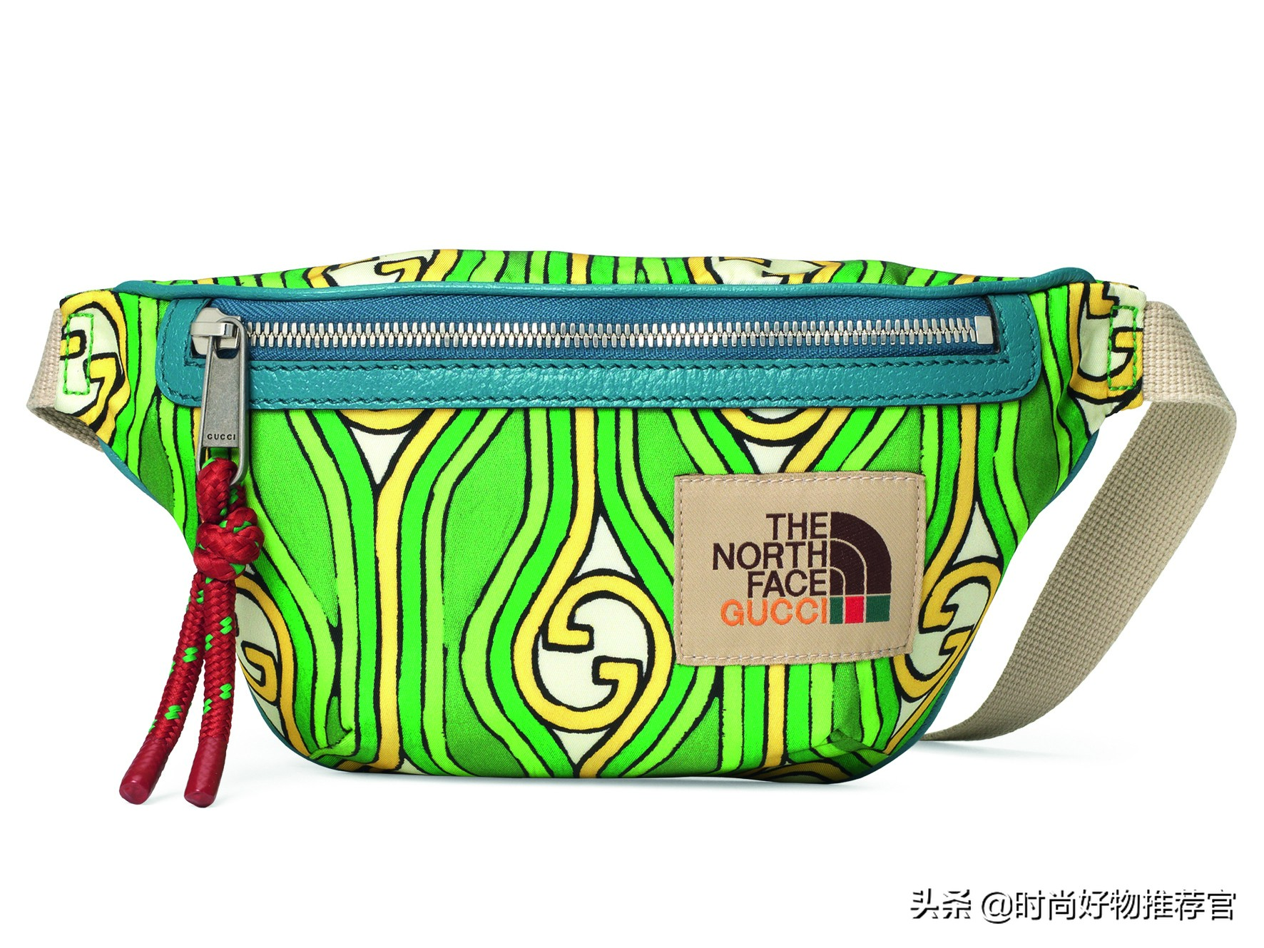 阿迪和gucci联名款包包复古风图片,gucci新包logo会有贴膜