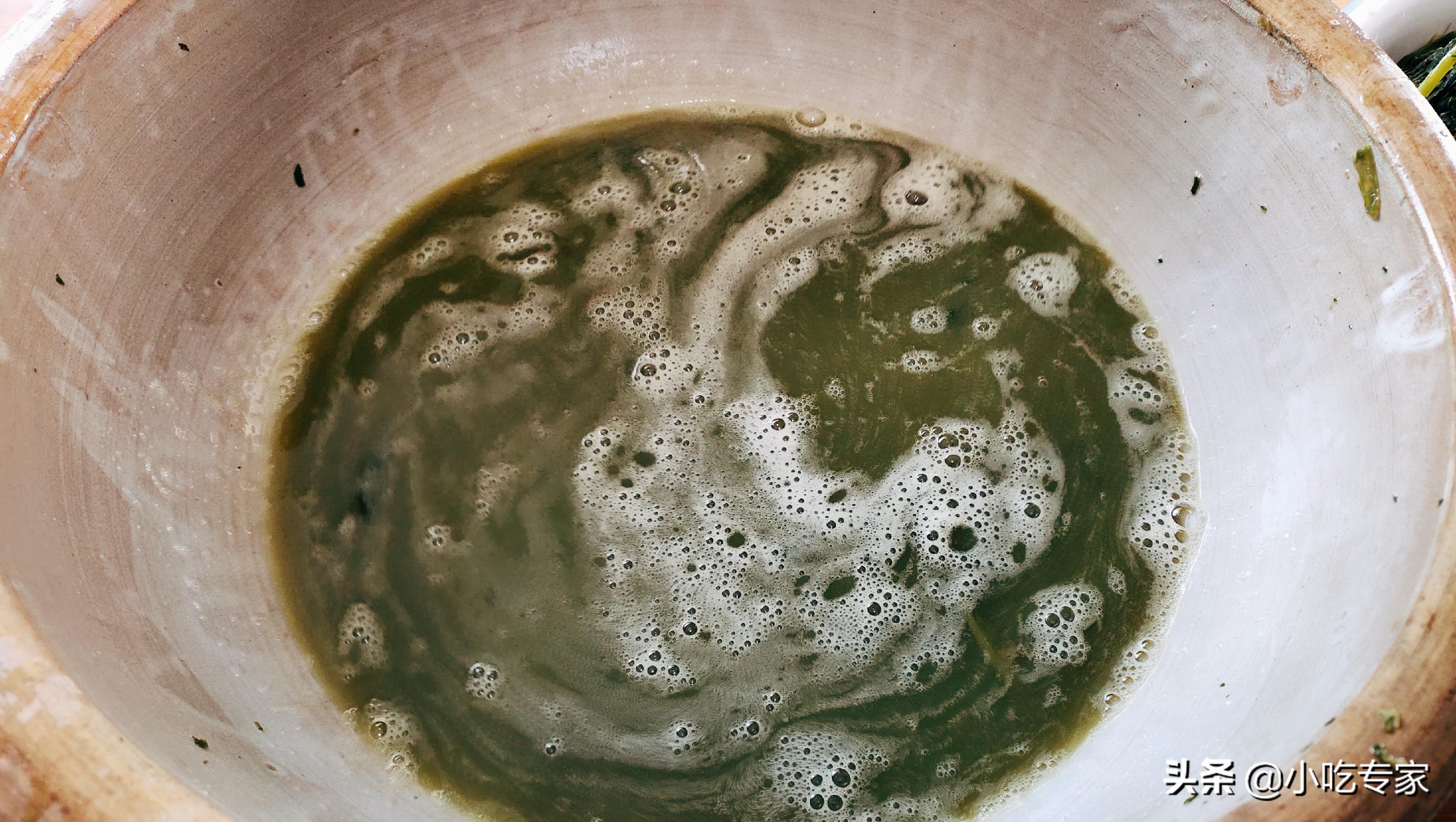 原来腌雪菜这么简单,烀老式咸菜