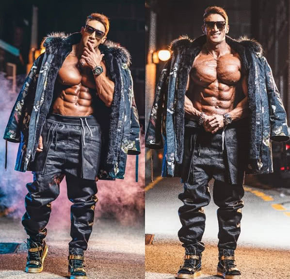 韩国肌肉巨兽黄哲勋广告,韩国肌肉巨兽黄哲勋舞蹈秀