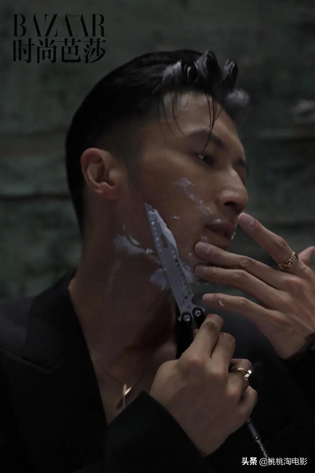 谢霆锋早期写真图片,谢霆锋时尚芭莎2014采访