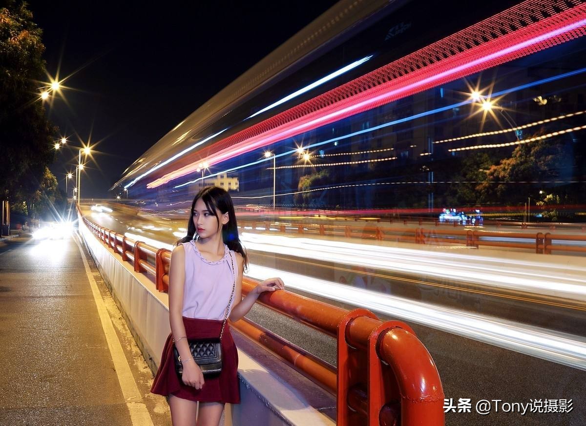 车流拍摄技巧图解,如何拍车流好看