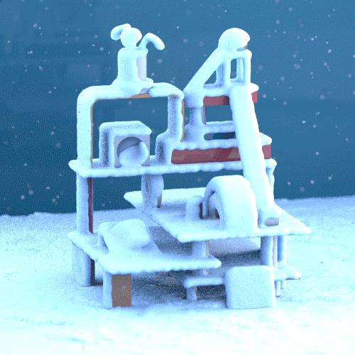 c4d怎么模拟月光,c4d教程风力