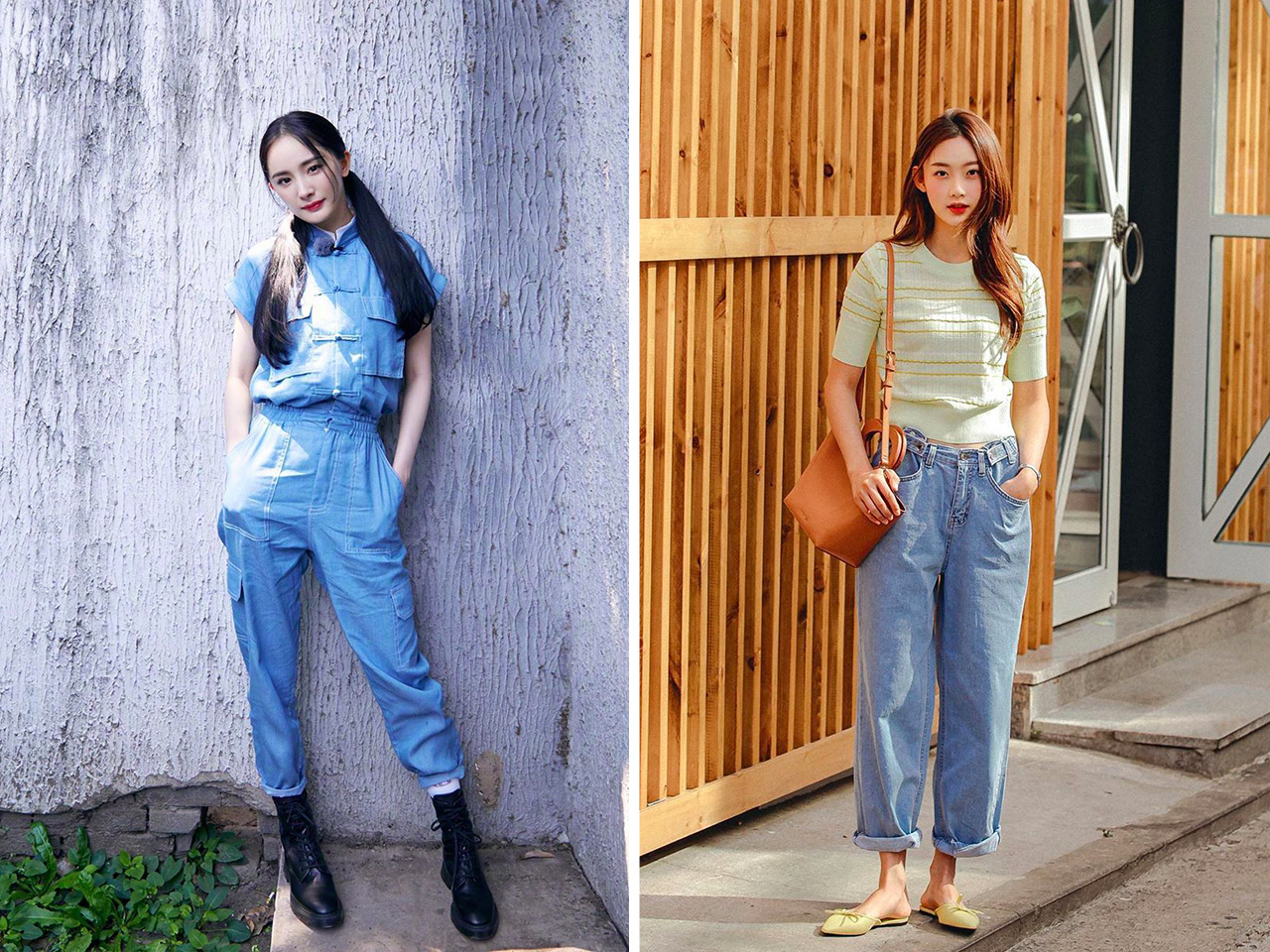 夏天穿牛仔裤太热太闷,夏季天太热可以穿天丝牛仔裤吗