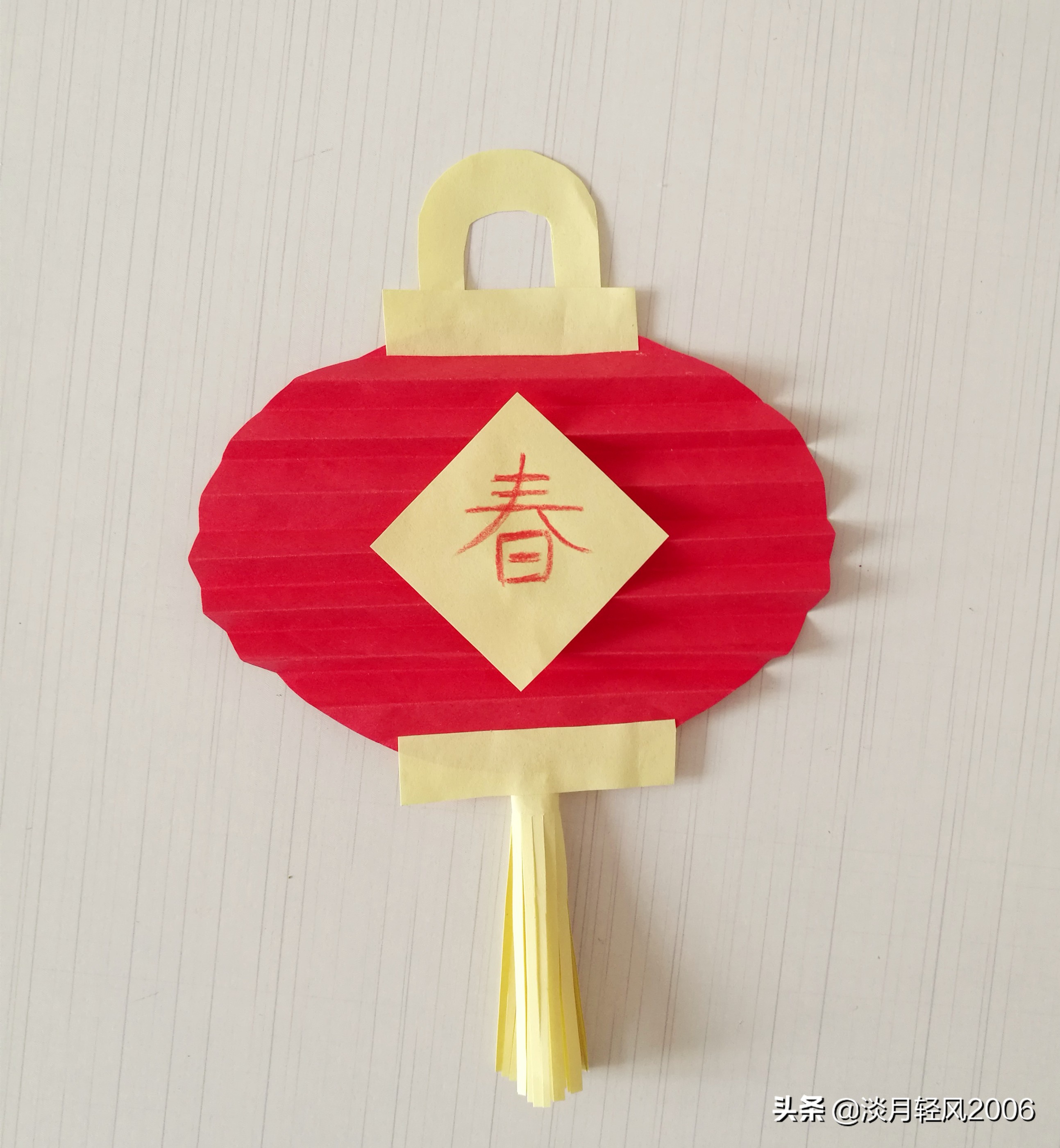 小灯笼卡纸手工制作大全,用卡纸做简单又好看小灯笼