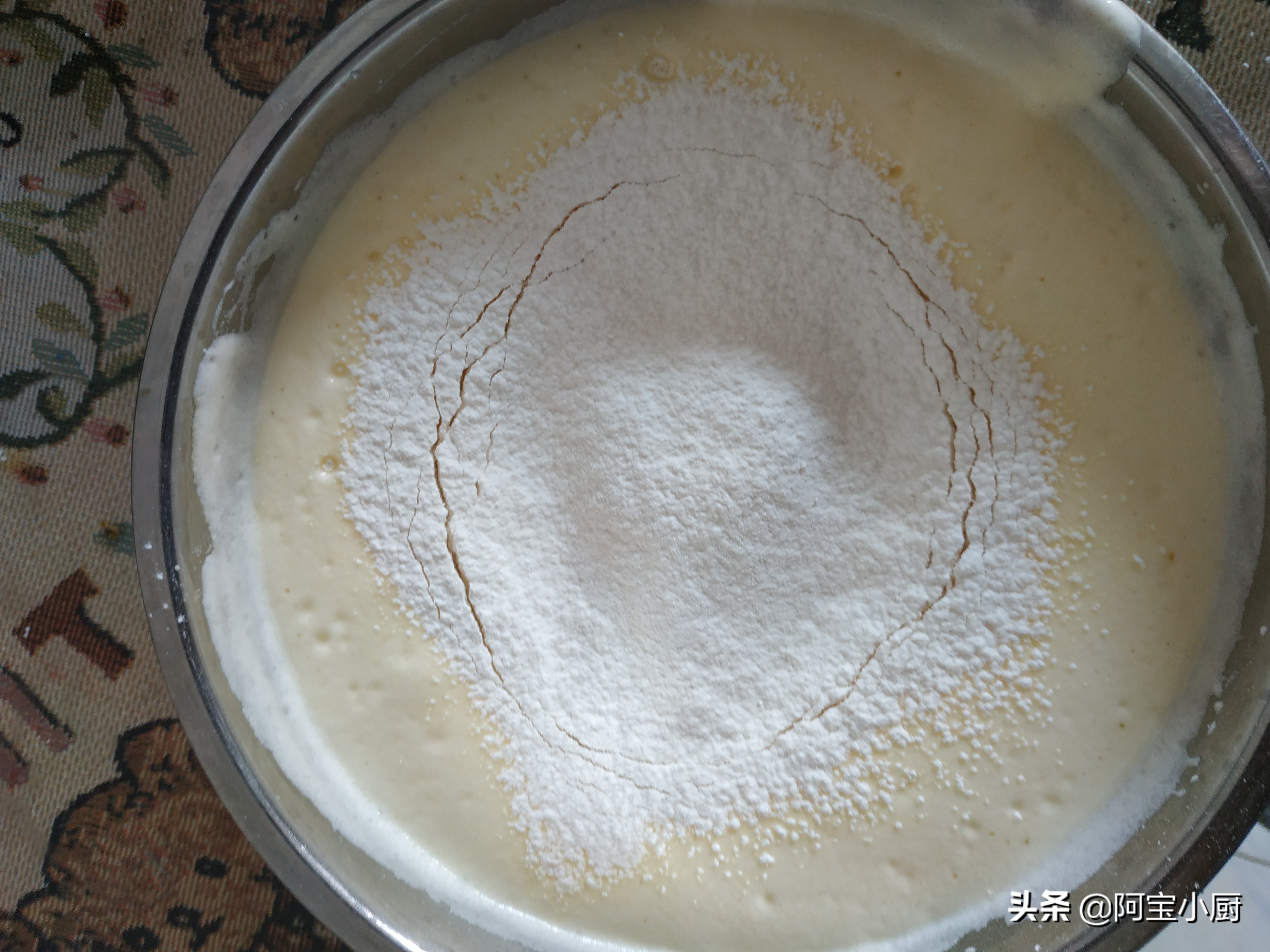 日本长崎蜂蜜蛋糕做法,清新长崎抹茶蜂蜜蛋糕