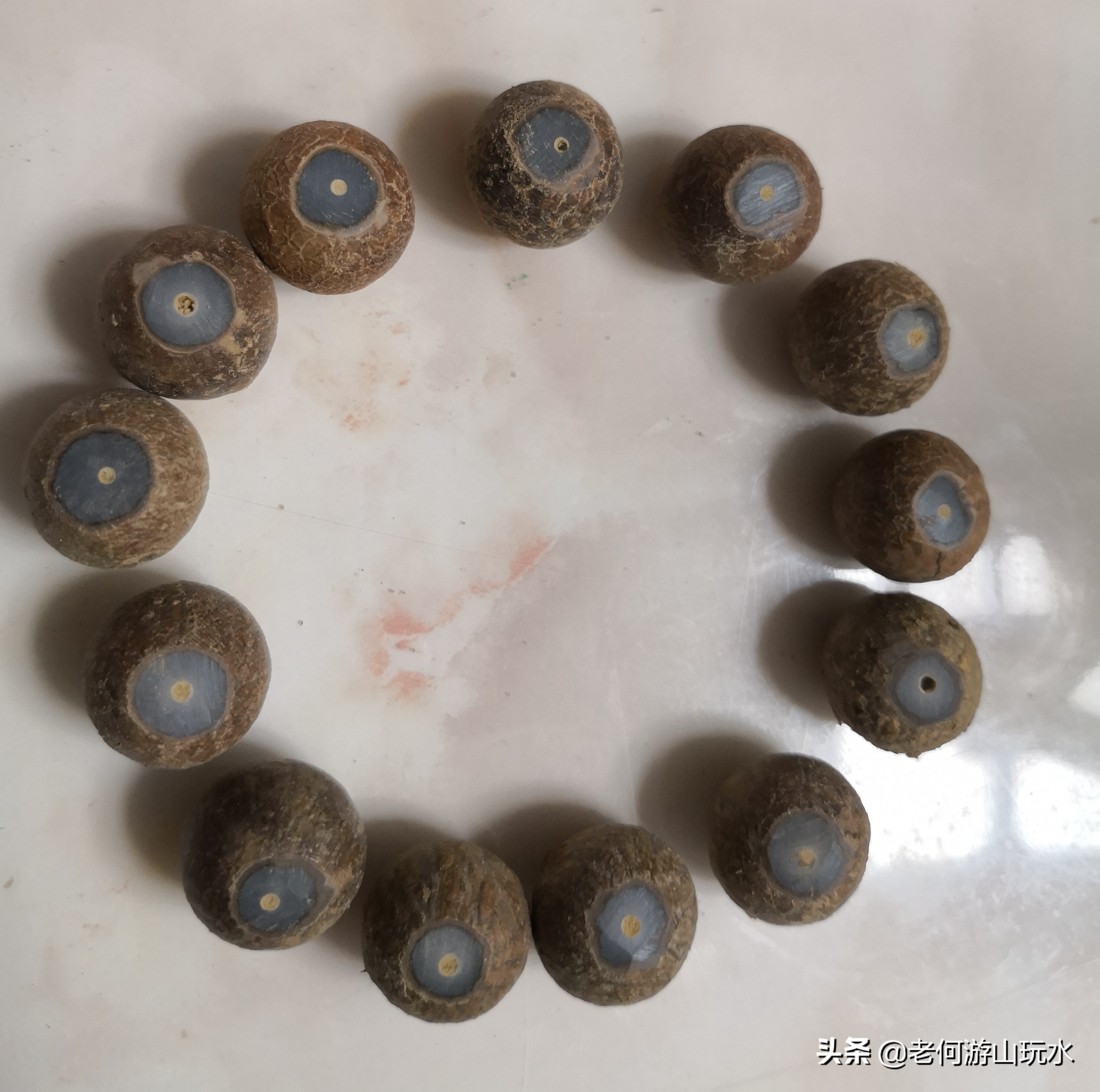 自己无工具串菩提手串,不用刷简单易上手的手串