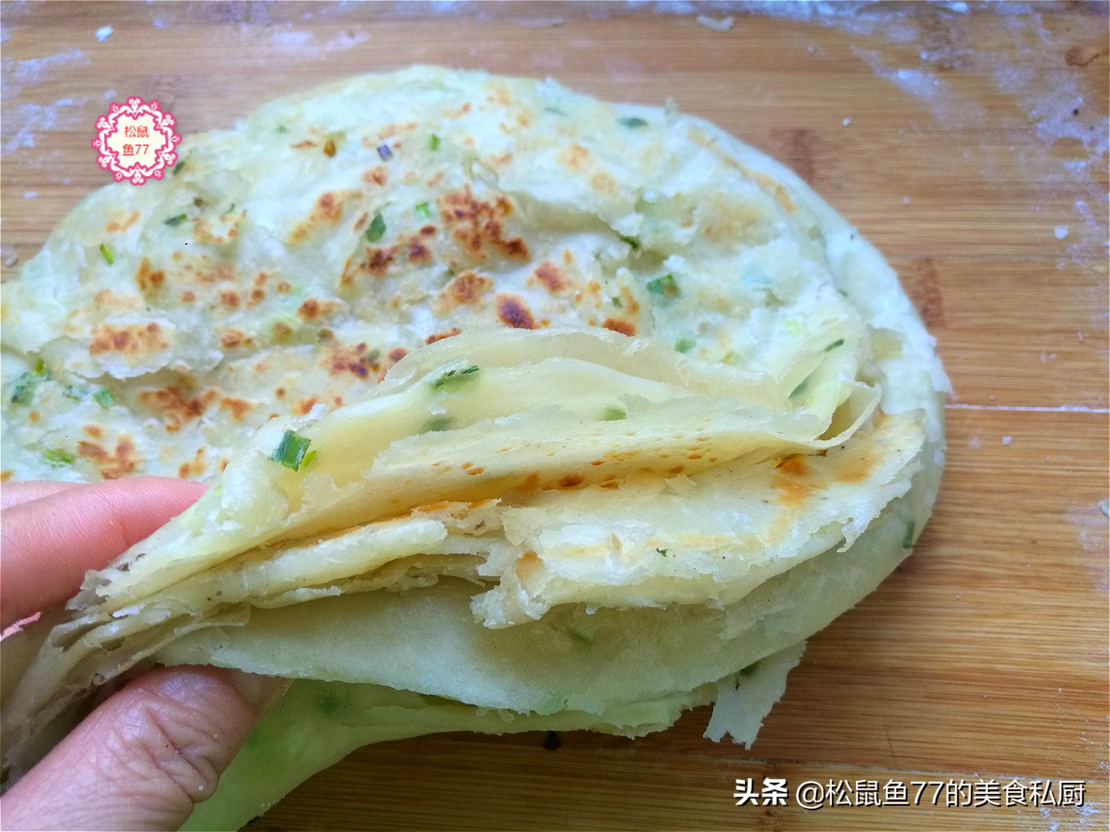 烙饼想要柔软层多学会这几个诀窍,烙饼的小技巧快试试看吧