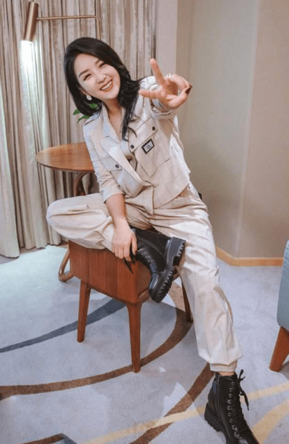 霍思燕怀孕胖到170斤照片,明星怀孕都胖了多少斤