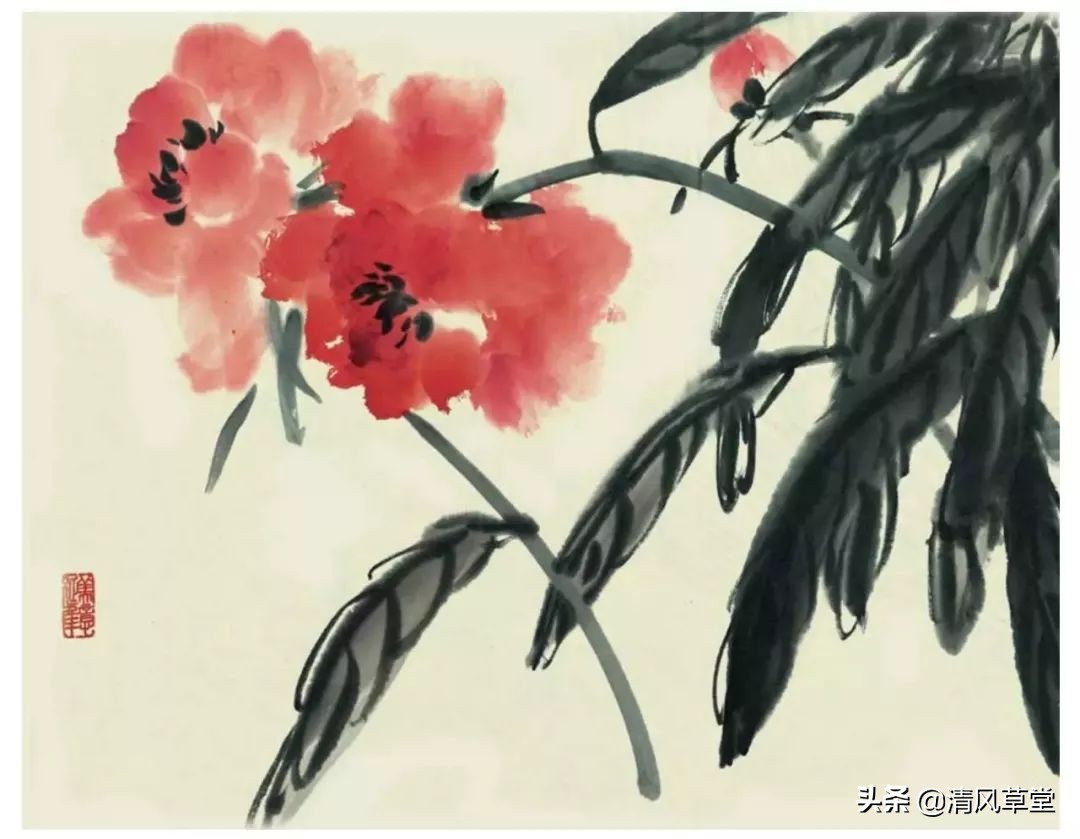 少儿国画花卉画法视频,各种花卉的100种画法