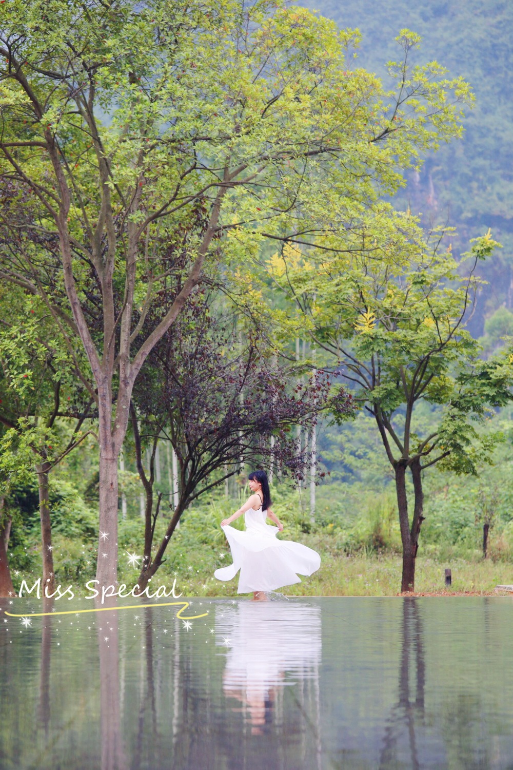 天空之镜倒影跳舞视频,天空之镜舞蹈