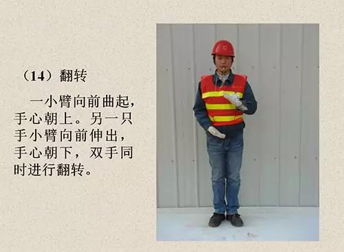 吊车信号工指挥手势图,学习基本吊车操作按键
