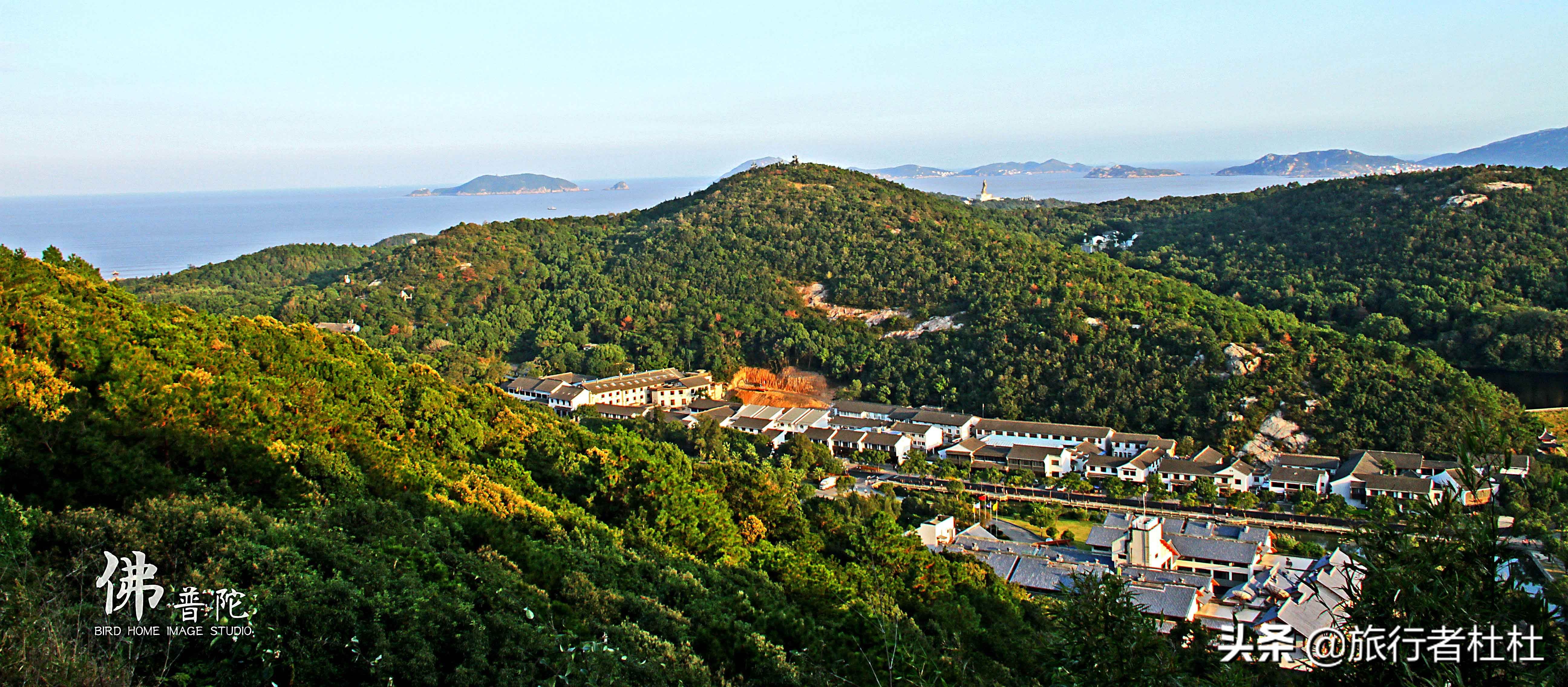 普陀山海天佛国九华山莲花佛国,普陀山下海天佛国