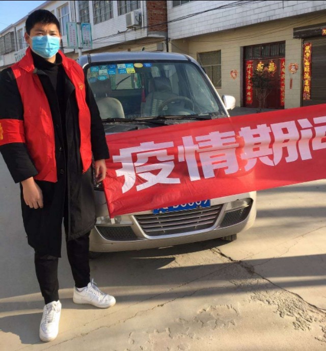 河南正阳傅寨：把疫情一线当课堂大学生倾情献家乡