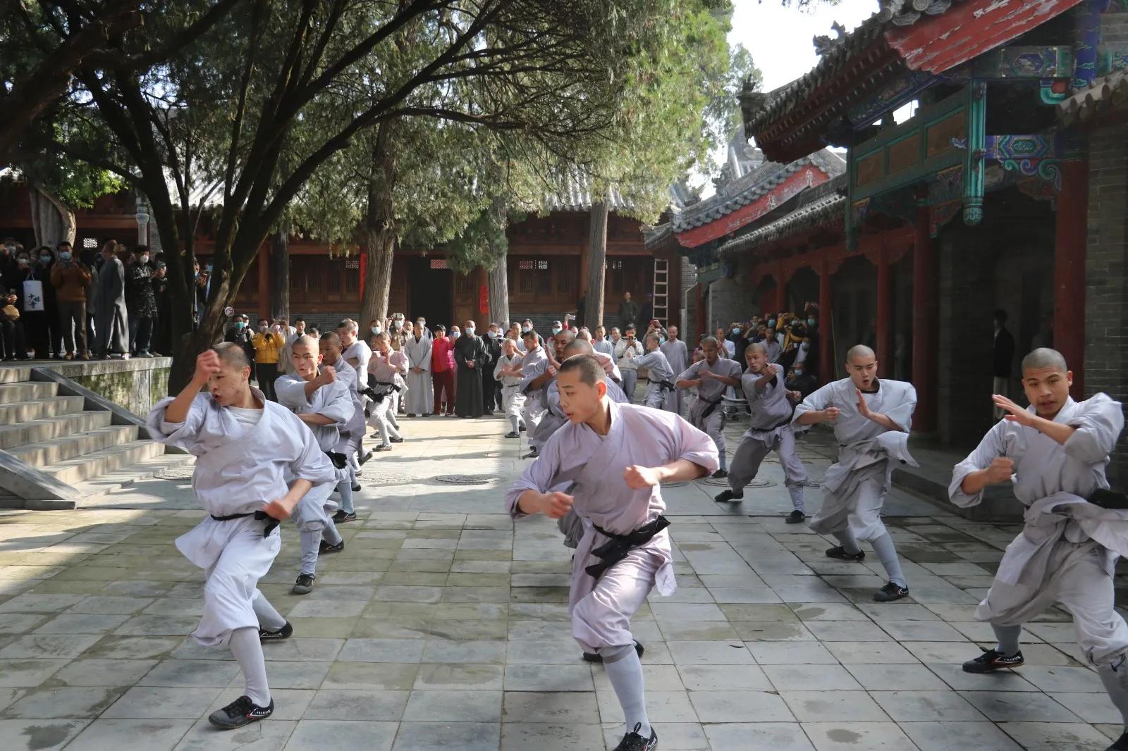 少林寺禅宗研讨会,少林武术研究院开幕式照片