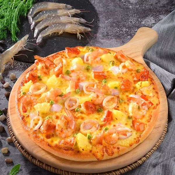 「广佛189店」49.9「尊宝比萨」10寸比萨+鸡米花+烤翅1对+饮品2杯