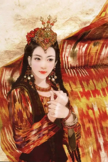 56个民族服饰合集绘画,56个民族服饰绘画图片大全