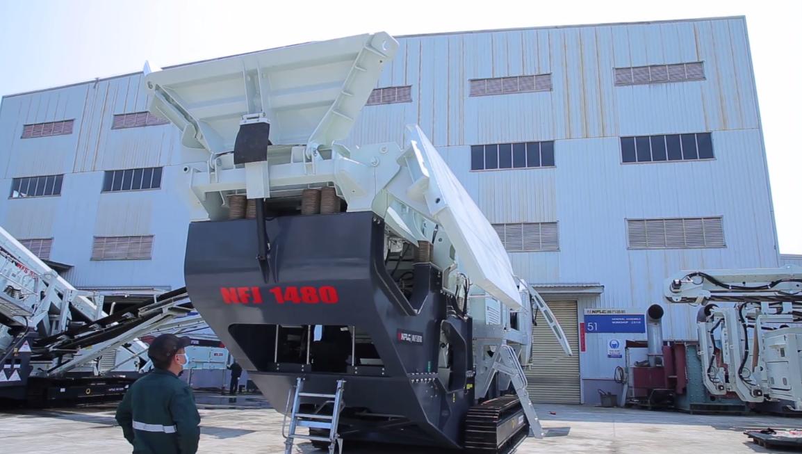 南方路机移动式破碎设备,南方路机立轴冲击破碎机