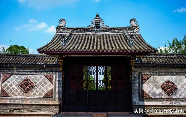 难道川西坝子还隐藏着帆船，古老的清代宅园，陈家桅杆浮出了水面