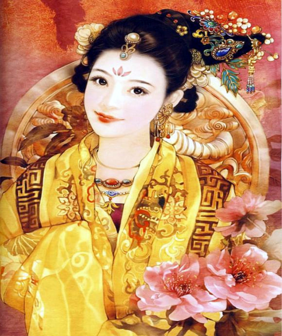 「汉装潋滟」德珍彩绘古典美人