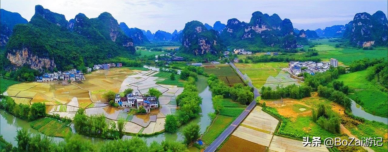 广西乡下田园最美风景图片,广西十大最美风景区