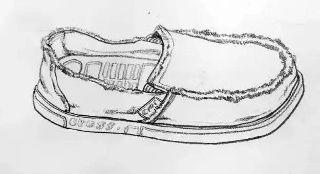 创意鞋子绘画作品,干货画画教程图片