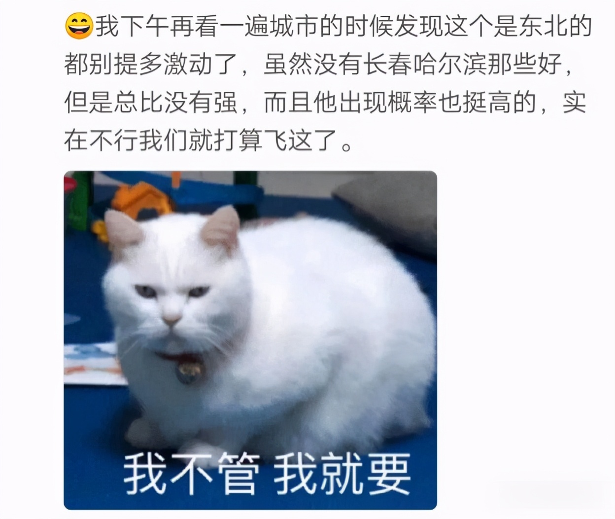我花98抢了张机票，但不知道能去哪