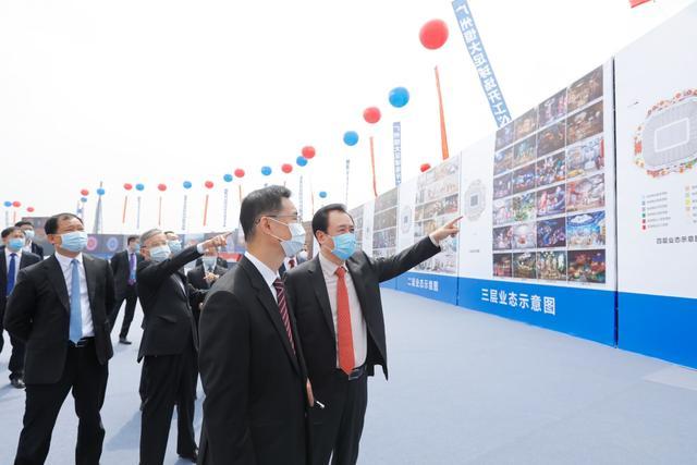 广州恒大足球场荷花造型,广州恒大新建足球场效果图